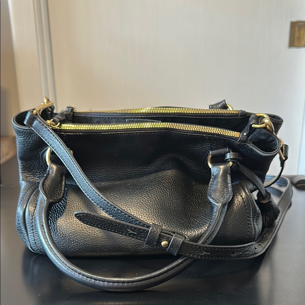 J CREW genuine leather handbag/crossbody bag